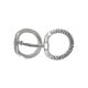 Black Rasp Eggbutt Snaffle Bit