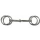 Snaffle Bit With Double Rings 6 ”