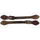 Spur Strap Brown With Stitching