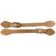 Spur Strap Light Tan With Stitching