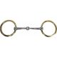 Ring Snaffle Brass Engraved Rings Cob Ss