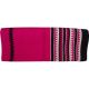 Saddle Blanket Fuschia Black And White