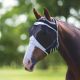 Shires FlyGuard Pro Fine Mesh Fly Mask with Ear Holes Navy