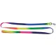 Prestige RAINBOW NYLON LEASH 3/4