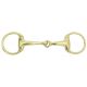 Eggbutt Snaffle Thin Mouth Small Ring Brass