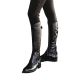Showcraft - Grained Leather Gaiters - Black, Small