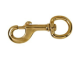 BRASS HEAVY DUTY ROUND EYE SWIVEL SNAPHOOKS