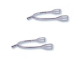 Childrens spurs with 14 mm neck