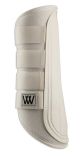 Single Lock Brushing Boot - White