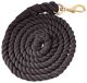 Cotton Rope Lead - Brass Snap