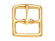 Solid Brass Stirrup Leather Buckle 32mm